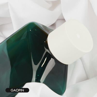 Luxury Shampoo And Conditioner Bottle Transparent PET Shower Gel Packaging 400ml PCR Toner Container