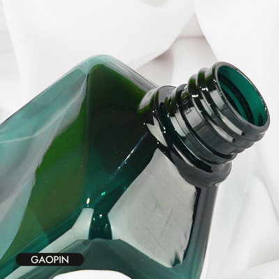 Luxury Shampoo And Conditioner Bottle Transparent PET Shower Gel Packaging 400ml PCR Toner Container