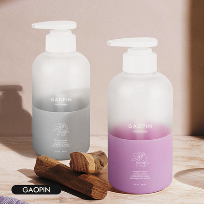 400ml Pet Plastic Bottle Custom Skincare Packaging Body Wash Lotion Pump Bottle