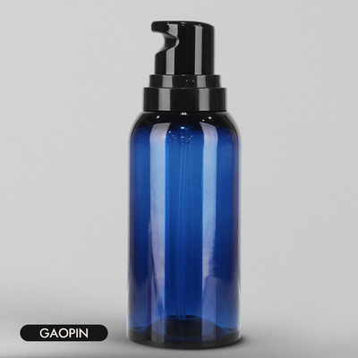 Luxury Shampoo And Conditioner Bottle 130ml Blue PCR Body Lotion Packaging