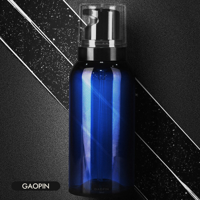Luxury Shampoo And Conditioner Bottle 130ml Blue PCR Body Lotion Packaging