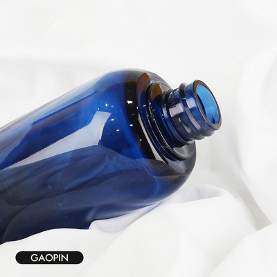 Luxury Shampoo And Conditioner Bottle 130ml Blue PCR Body Lotion Packaging