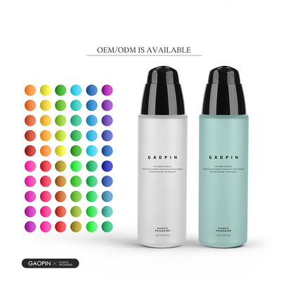 custom 50/100/120ml frosted pet sunscreen lotion cosmetic packaging plastic bottle and jars