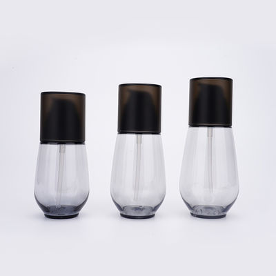 Clear Recycle Empty Skincare Bottles Lightweight 100ml 130ml 160ml