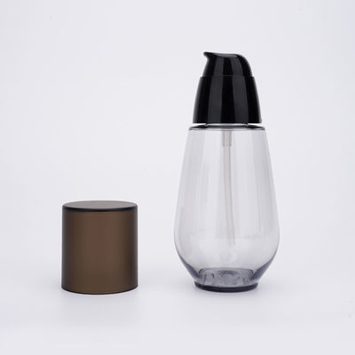 Clear Recycle Empty Skincare Bottles Lightweight 100ml 130ml 160ml