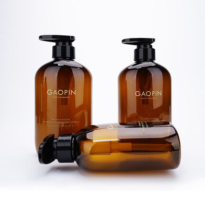 ISO Hair Care Bottles 300ml 400ml Empty Hand Wash Plastic Bottles