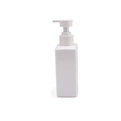 Body Lotion PET Square Hand Soap Pump Bottle Dropper Sealing