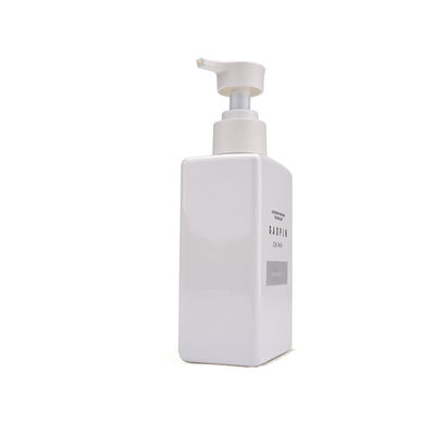 Body Lotion PET Square Hand Soap Pump Bottle Dropper Sealing
