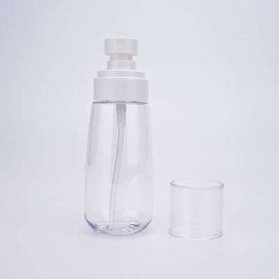 PETG 80ml 100 Ml Fine Mist Spray Bottle With Clear Dust Cover