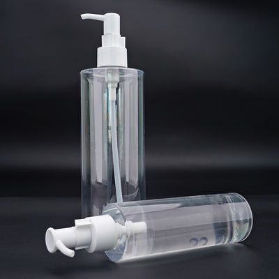 Transparent Empty Hair Oil Plastic Bottles 200ml 400ml QS Certifications
