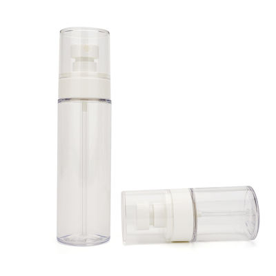 Customized Empty Plastic Spray Bottles 100ml 50ml 120ml White Color