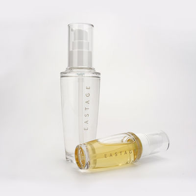 30ml 120ml Plastic Lotion Bottle High Transparency Recyclable Cosmetic Packaging