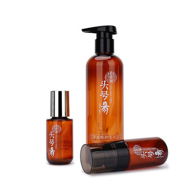 Customized Wholesale  Amber 50ml 300ml PET Plastic Lotion Pump Spray Packaging