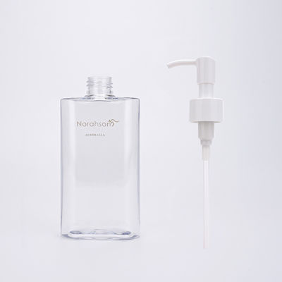 Skincare 200ml Clear Plastic Cosmetic Containers For Remover Oil