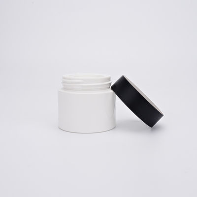 Round Plastic Cosmetic Jars