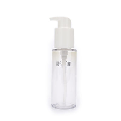 300ml Clear Empty Lotion Bottles With Pump PET Cosmetic Bottle for Essence Toner