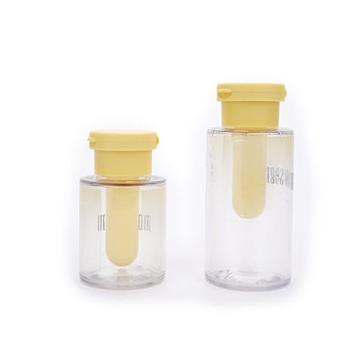 300ml Clear Empty Lotion Bottles With Pump PET Cosmetic Bottle for Essence Toner