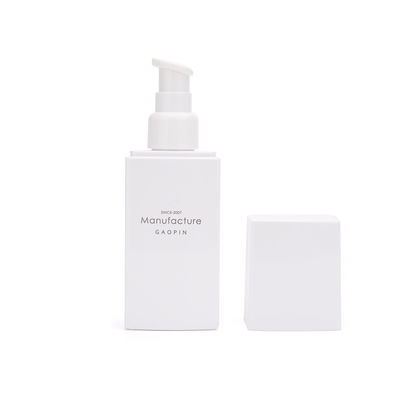 Plastic Square Lotion Bottles Container 30g 50g For Body Care Cream Packaging