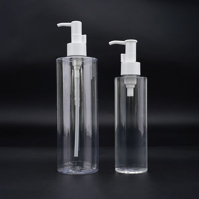 Custom Cosmetic Plastic Lotion Bottle 200ml 400ml Hair Oil PET Bottles