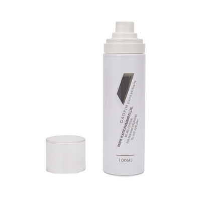 Travel Refillable Plastic Spray Bottles White For Toning Water Sanitizer