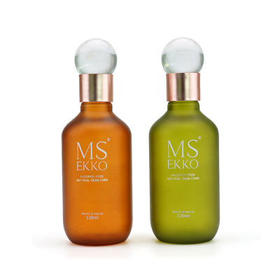 Bathroom Empty Body Lotion Bottles PET Shower Gel Bottles 130ml