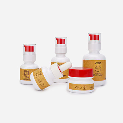 Round 150ml 250ml Lotion Bottle Packaging PETG 60ml 100ml Cream Jar Sample Freely