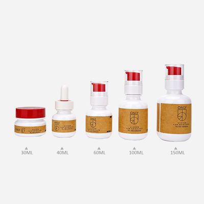 Round 150ml 250ml Lotion Bottle Packaging PETG 60ml 100ml Cream Jar Sample Freely