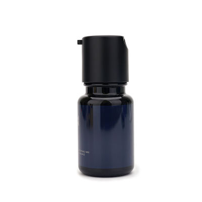 Matte Black Empty Pump Plastic Bottles 120ml Cosmetic Packaging