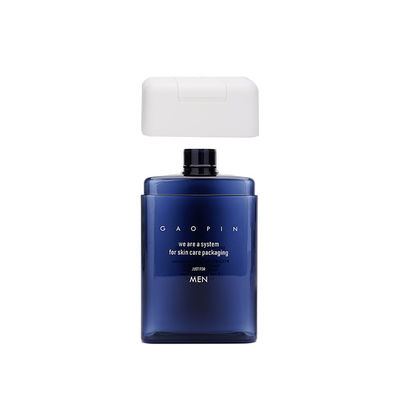 50ml - 250ml Plastic Shampoo Bottles With Pump Square Shape