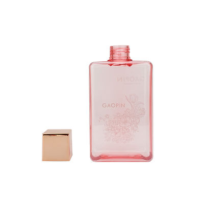Flat Rectangle Shampoo Container Bottles 280ml 150ml 110ml