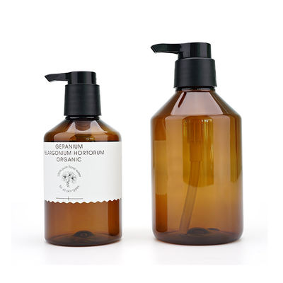 Gaopin 500ml Amber Plastic Bottles , 280ml Empty Shampoo Bottles