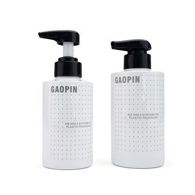400ml 600ml Shampoo And Conditioner Pump Bottles Even Output No Splash
