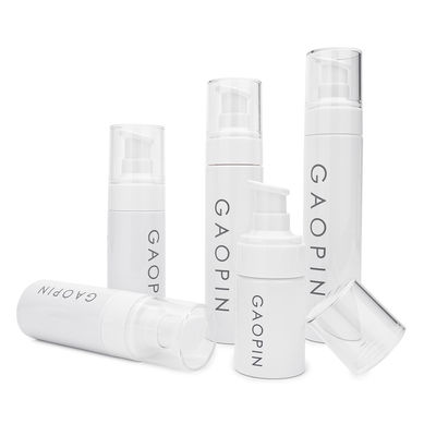 30ml 50ml 60ml 80ml 100ml PET  White Lotion Pump Spray Plastic Lotion Bottle