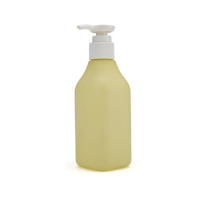 200ml Yellow Empty Plastic Cosmetic Bottles Skin Care Packaging OEM Accepted