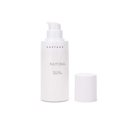 OEM Plastic Cosmetic Bottles White PET Jar Packaging 30ml 50ml 80ml 100ml