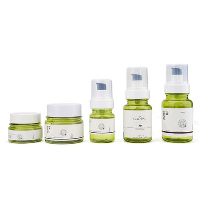 PETG Skin Care Set Organic Plant Lotion Cream Bottle 130ml