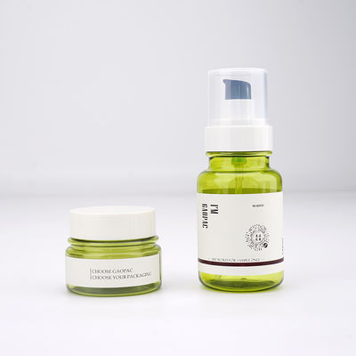 PETG Skin Care Set Organic Plant Lotion Cream Bottle 130ml