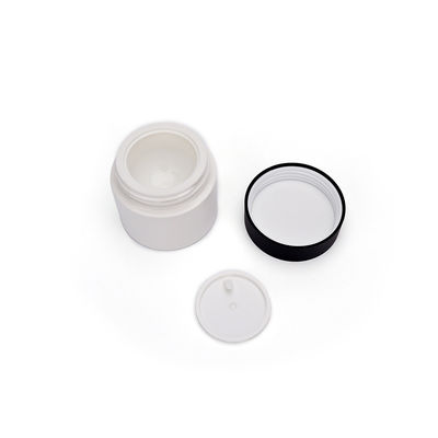 Round 30ml Cream Cosmetic Bottle , PET Skin Care Bottles Packaging