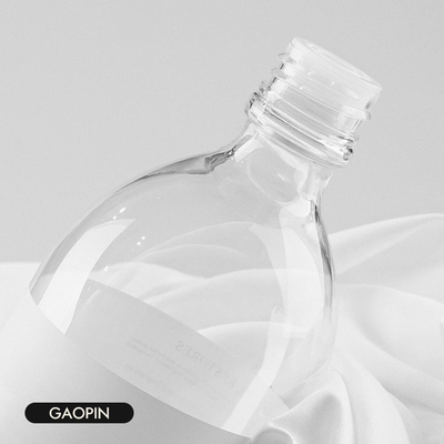 300ml Plastic Empty Mouthwash Bottle Medicine Conditioner 66.46mm Width
