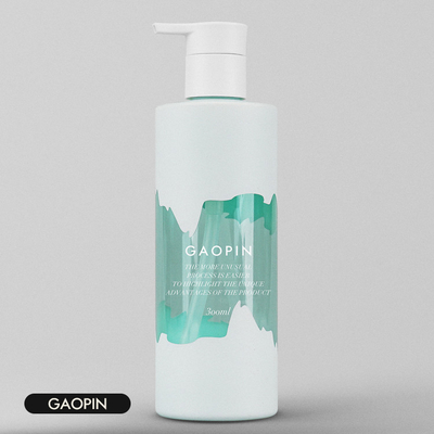 Matte Finish 200ml Plastic Shampoo Bottles With Pump Head Logo Custom