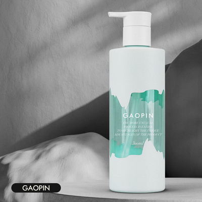 Matte Finish 200ml Plastic Shampoo Bottles With Pump Head Logo Custom